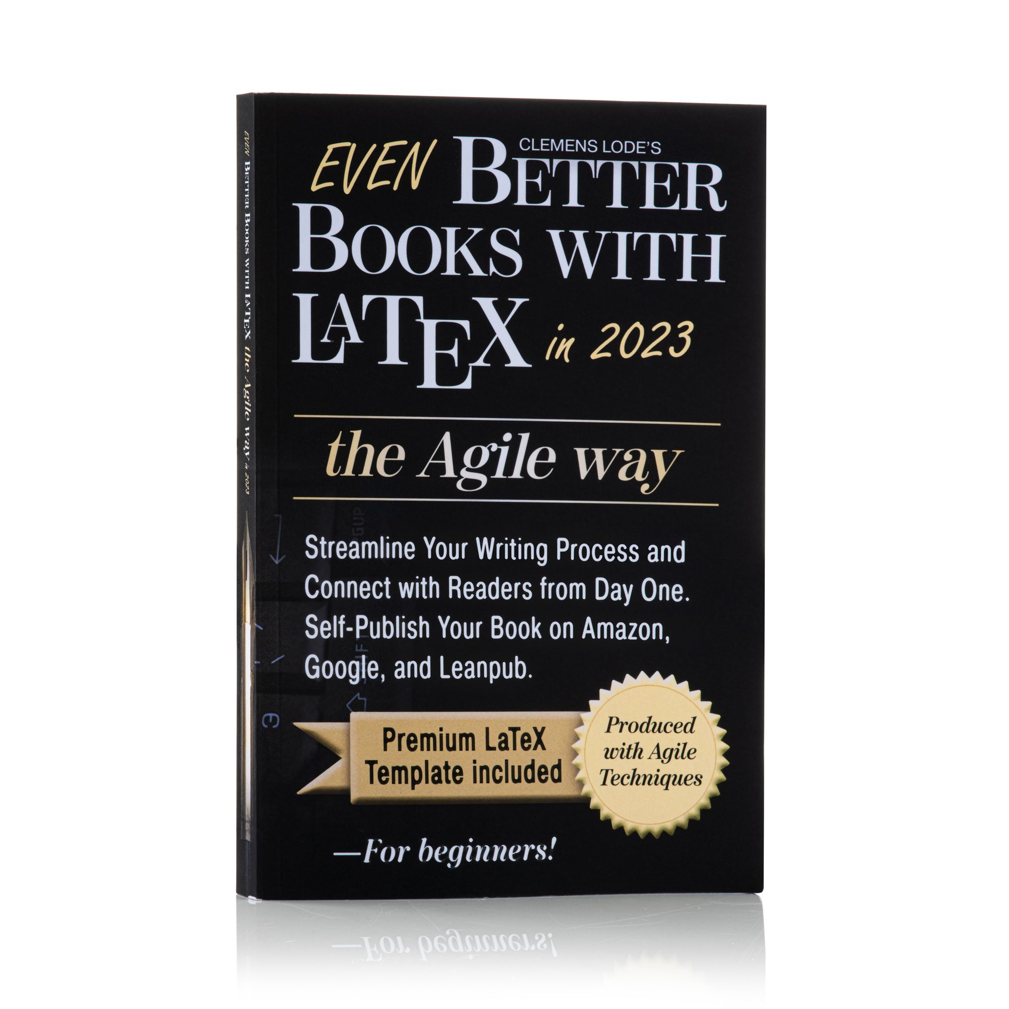 Even Better Books with LaTeX the Agile Way book cover